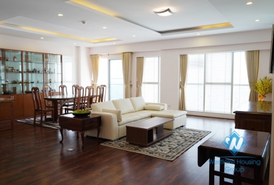Large two bedrooms apartment for rent in L building, Ciputra, Ha Noi